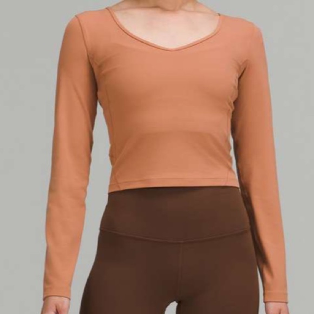 Lululemon Align Long Sleeve Shirt
Dusty Clay 2